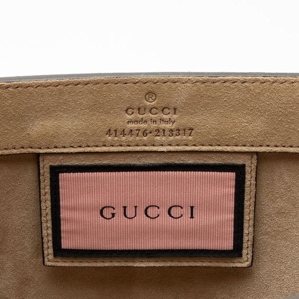 Gucci Leather Ghost Medium Tote - image 6